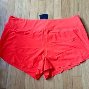 Athleta Size XL Orange Allyson Felix Legend Run With It Short NWT